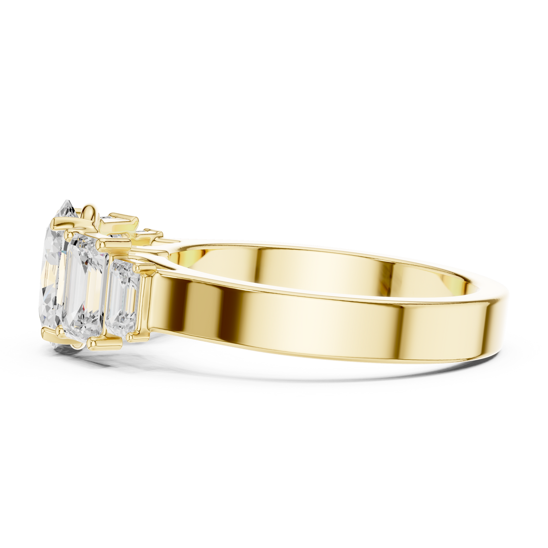 Luxury gemstone bracelet featuring alternating colored stones.