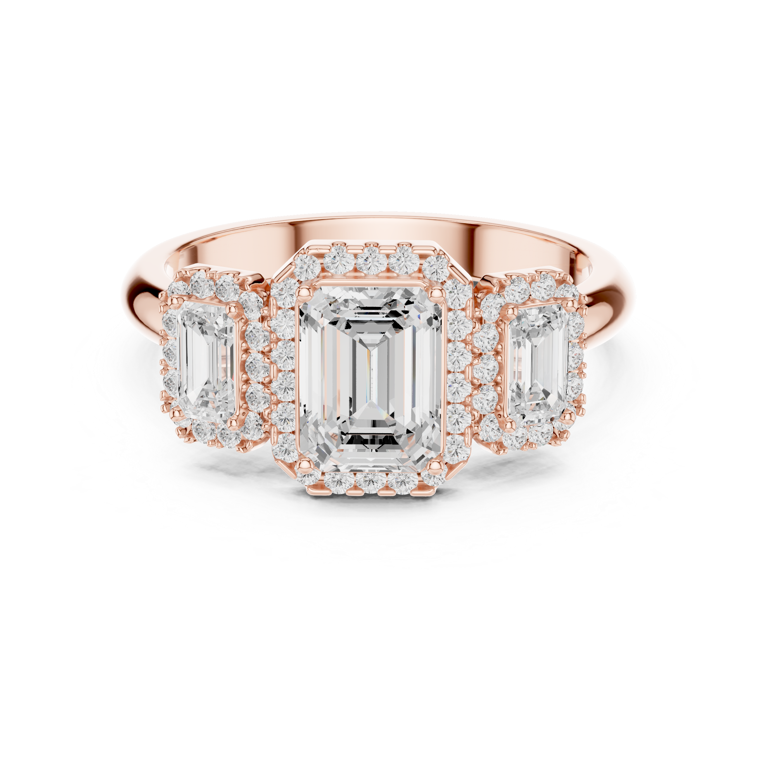 Designer men's gemstone ring featuring bold rectangular stone centerpiece.
