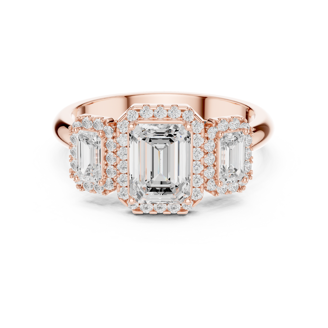 Designer men's gemstone ring featuring bold rectangular stone centerpiece.
