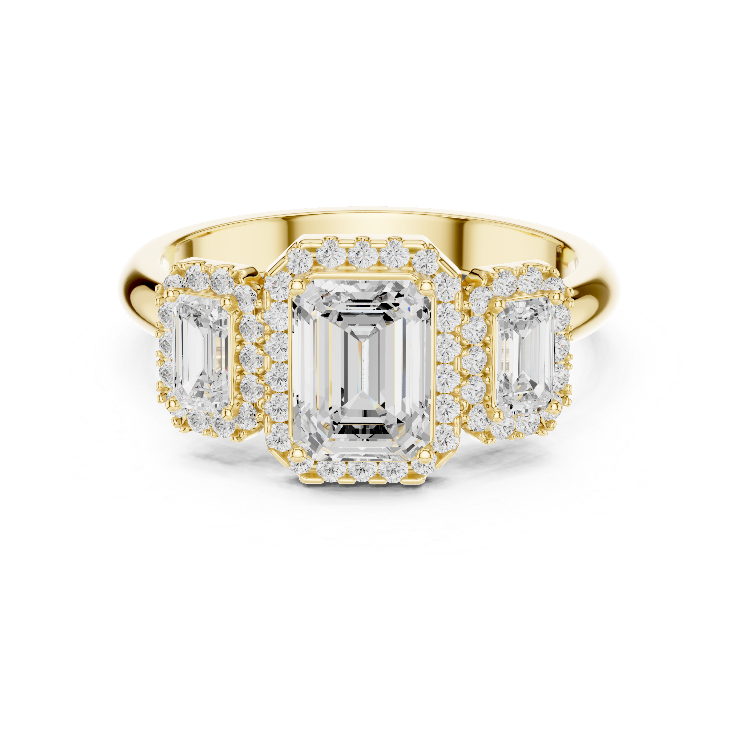 Modern open ring featuring adjustable dual-end design.