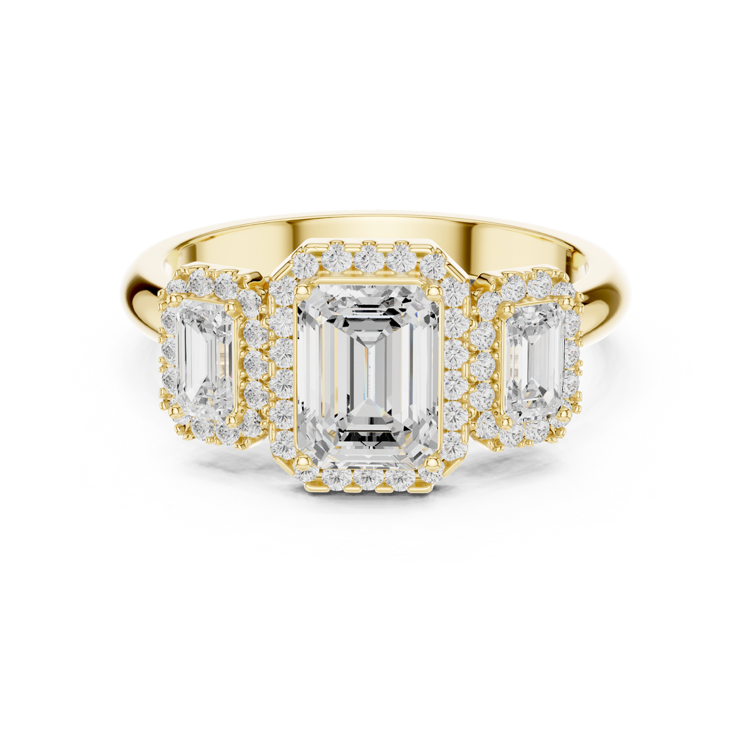 Modern open ring featuring adjustable dual-end design.