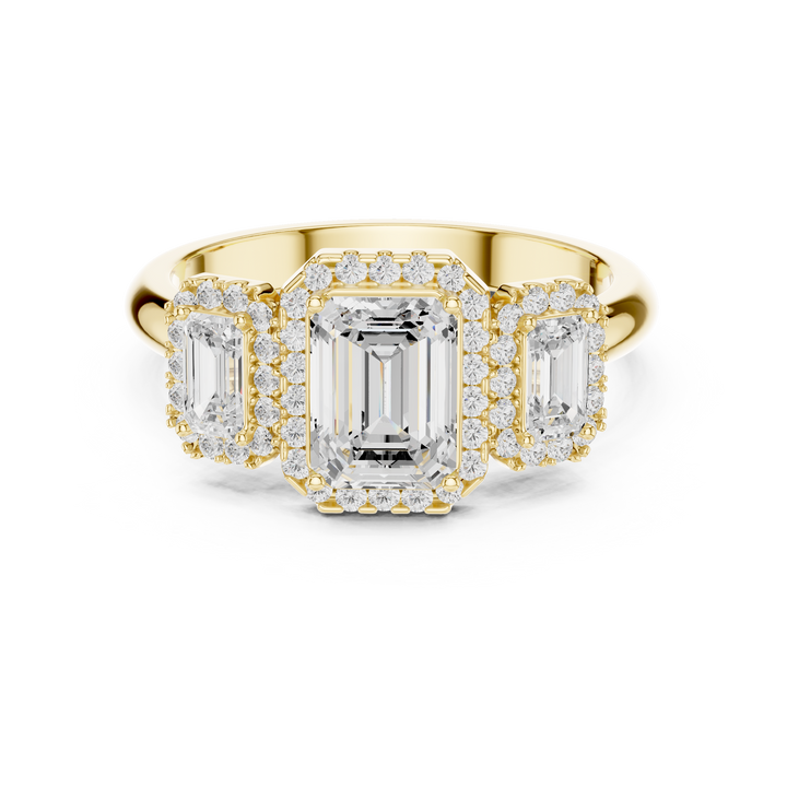 Modern open ring featuring adjustable dual-end design.