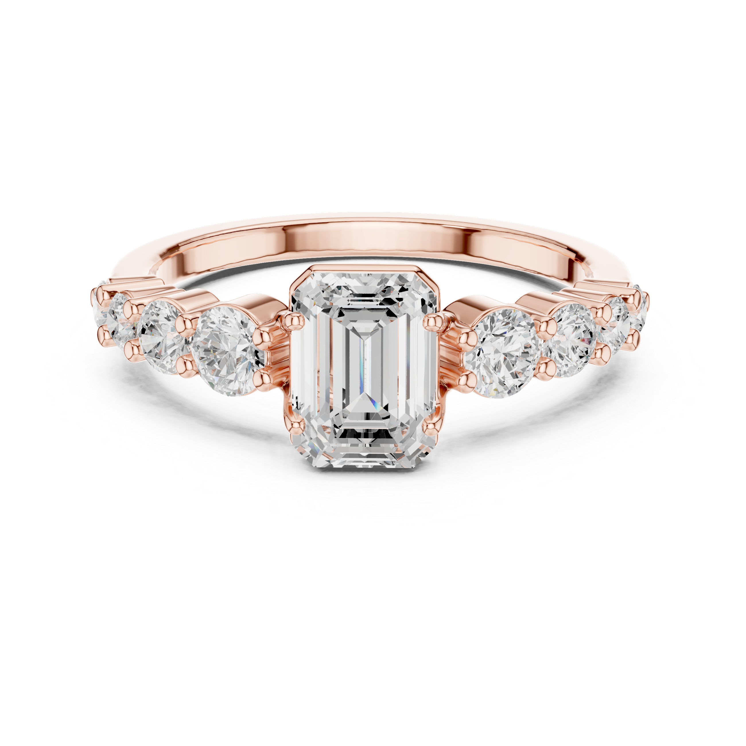 Luxury designer ring featuring artistic sculptural appearance.