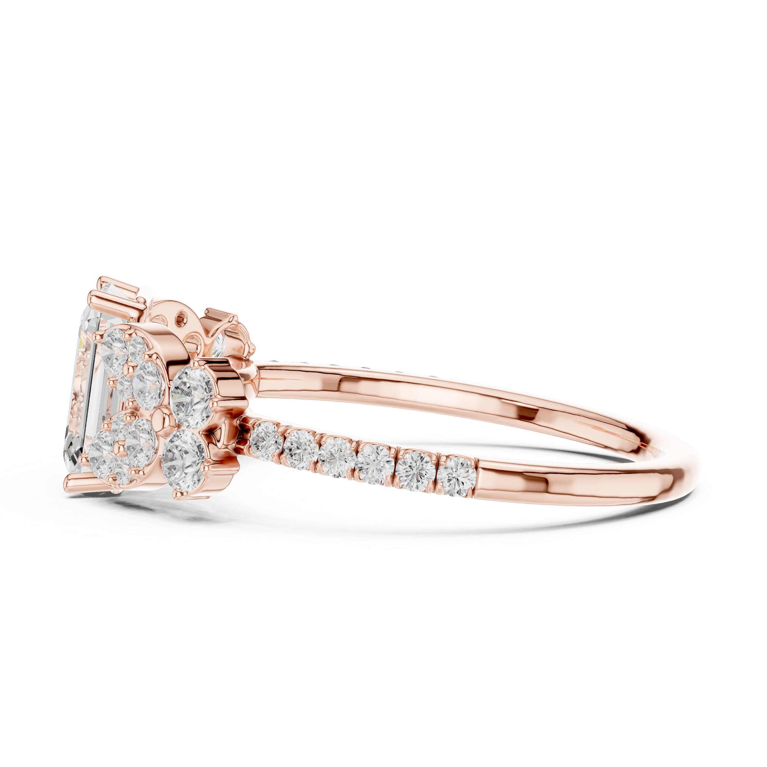 Luxury bridal diamond set featuring high-end craftsmanship.