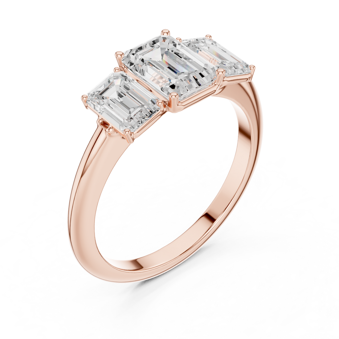 Stylish marquise diamond ring with elongated shape and delicate prong setting.