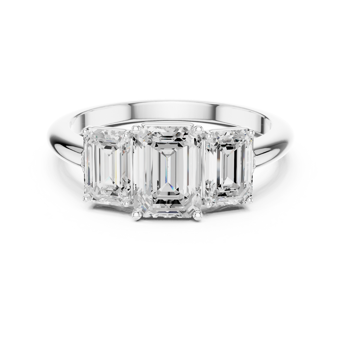 Stylish knot design ring symbolizing love and unity with polished finish.