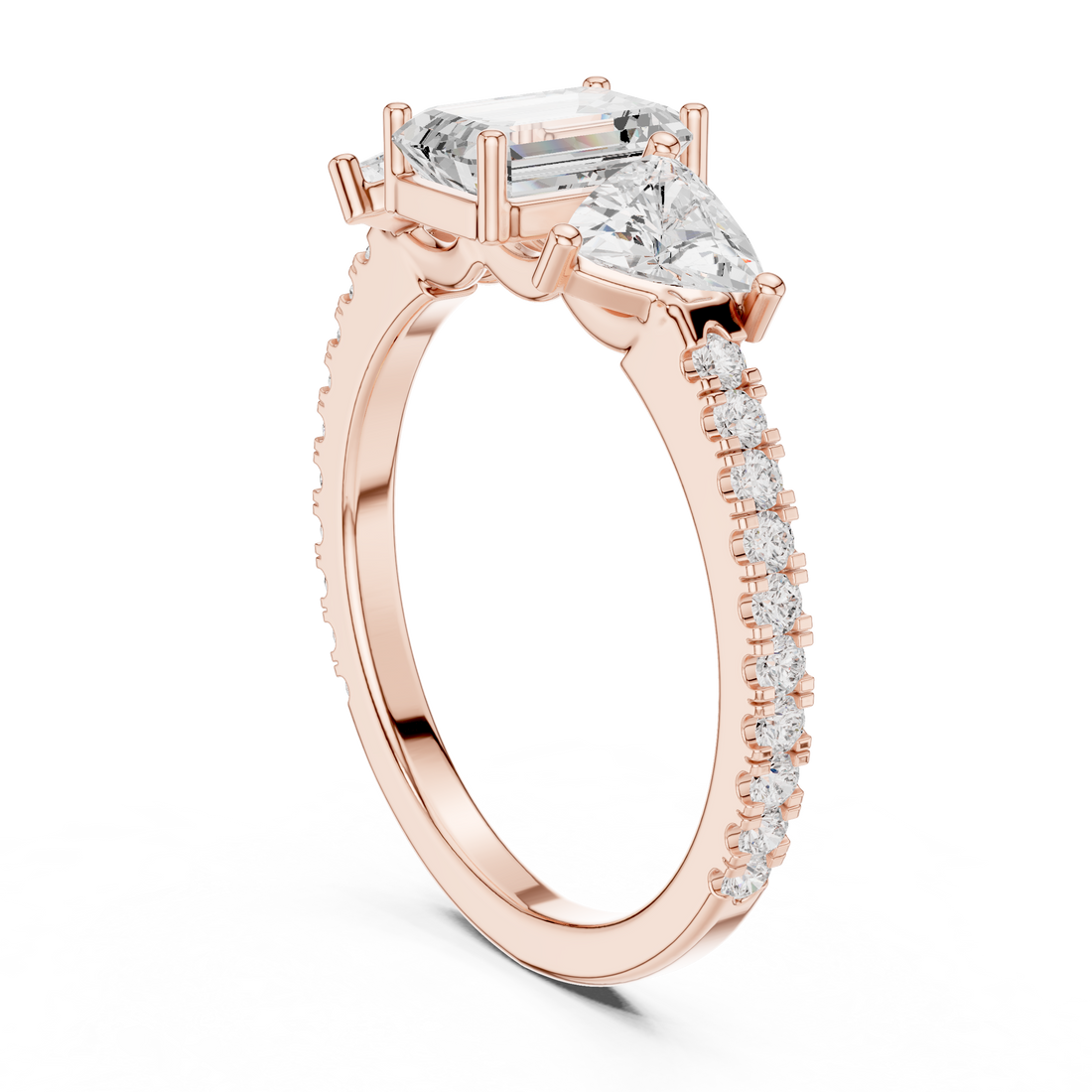Traditional gold toe ring featuring engraved floral patterns.