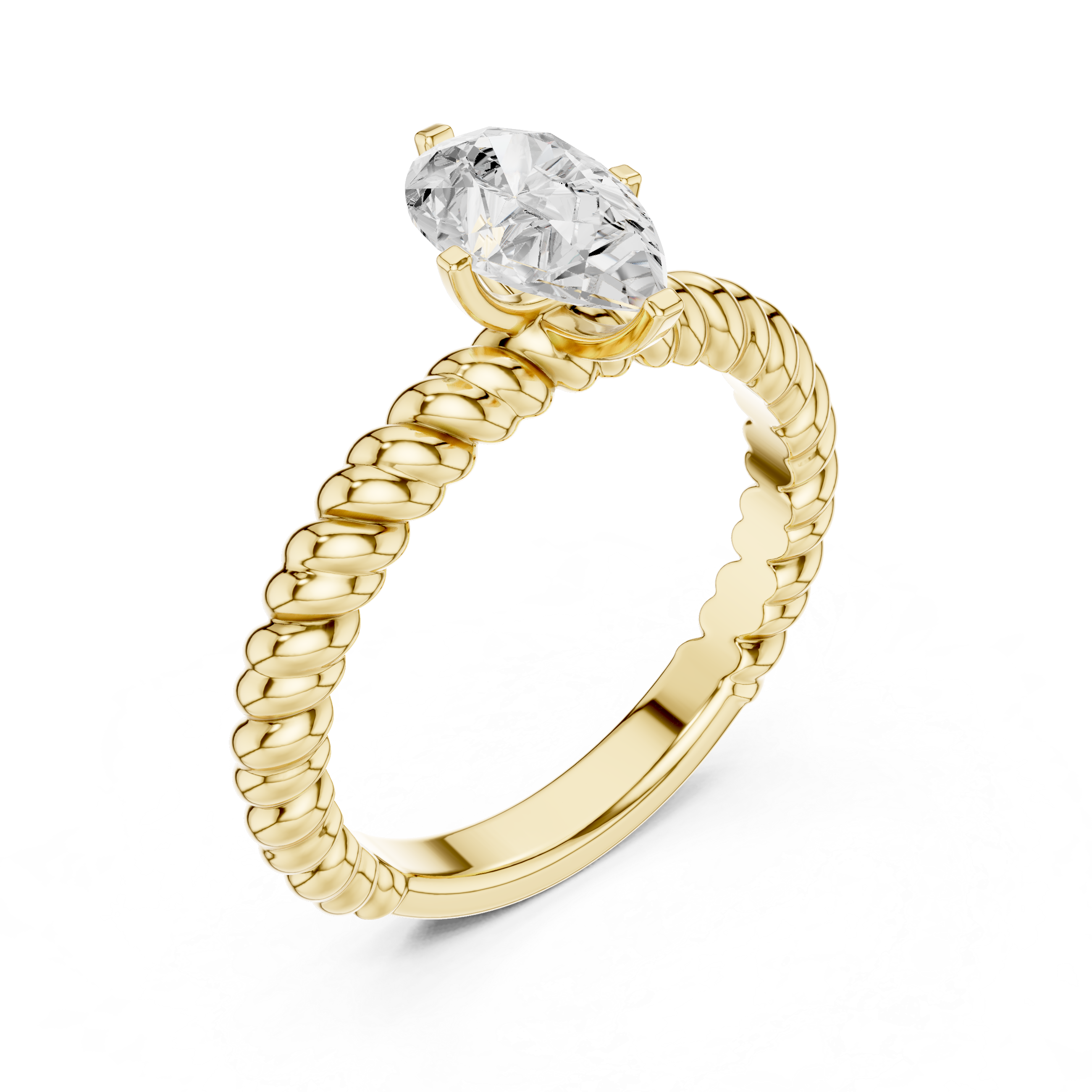 Stylish engagement jewellery set featuring modern elegant design.