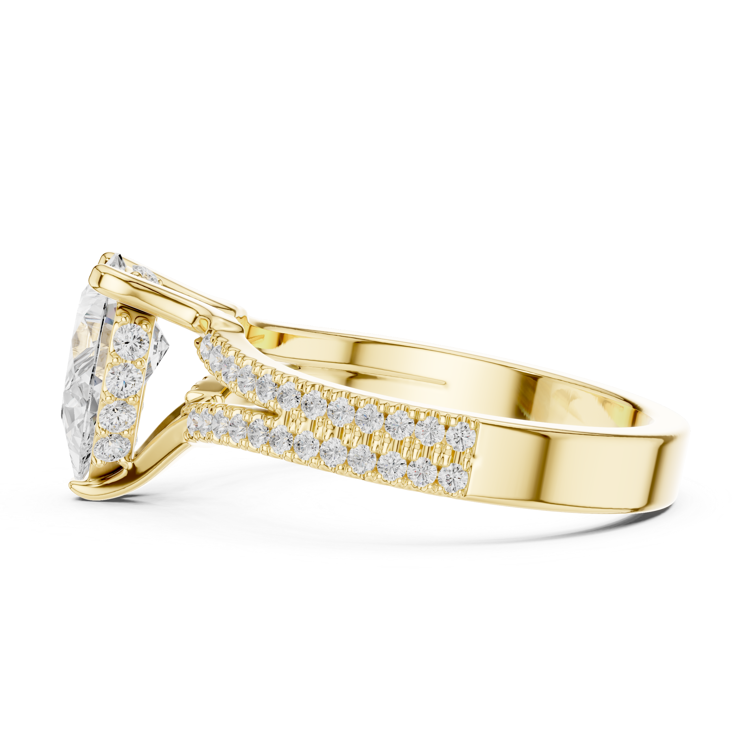 Minimalist gold anklet featuring sleek thin chain structure.