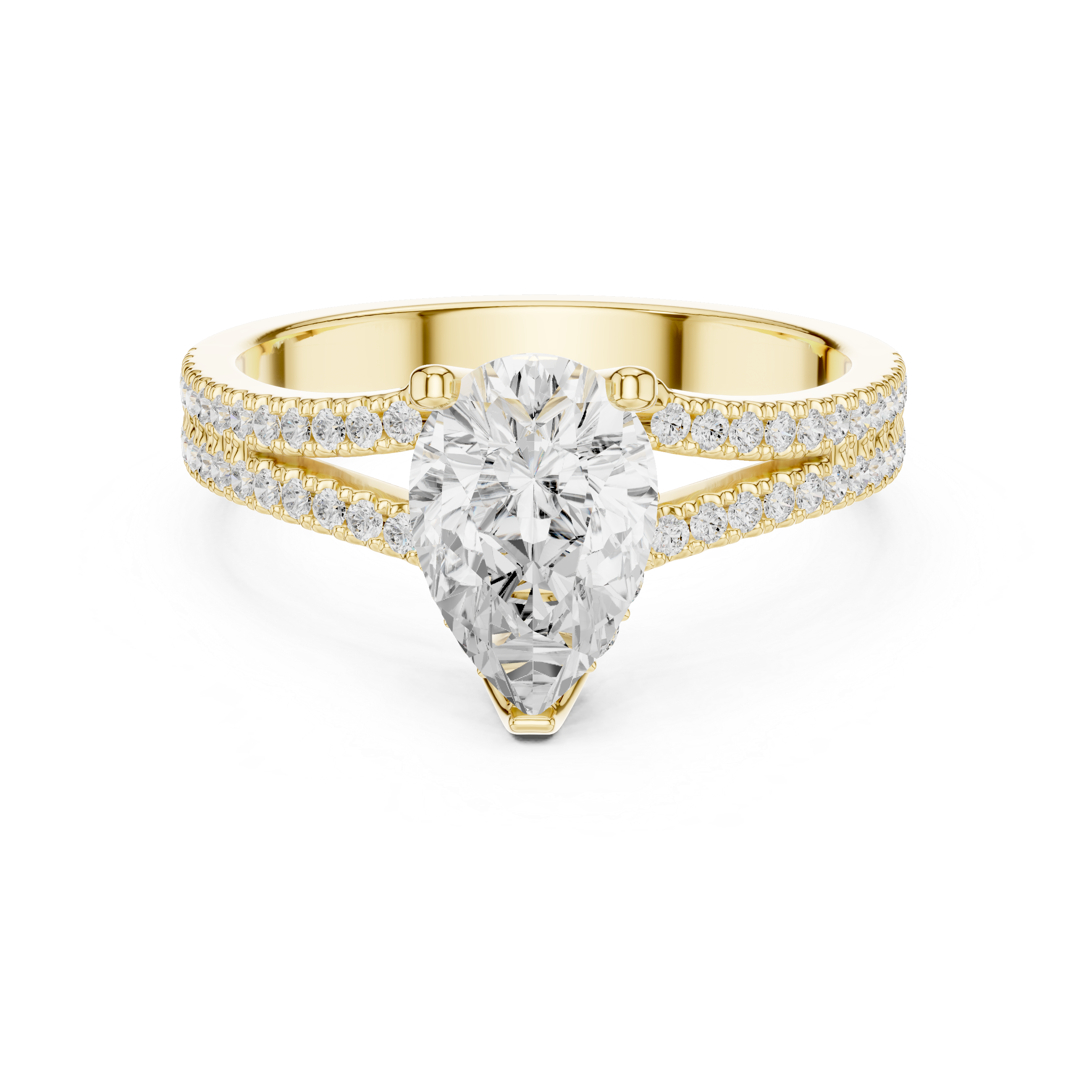 Luxury diamond anklet featuring sparkling stones in continuous row.