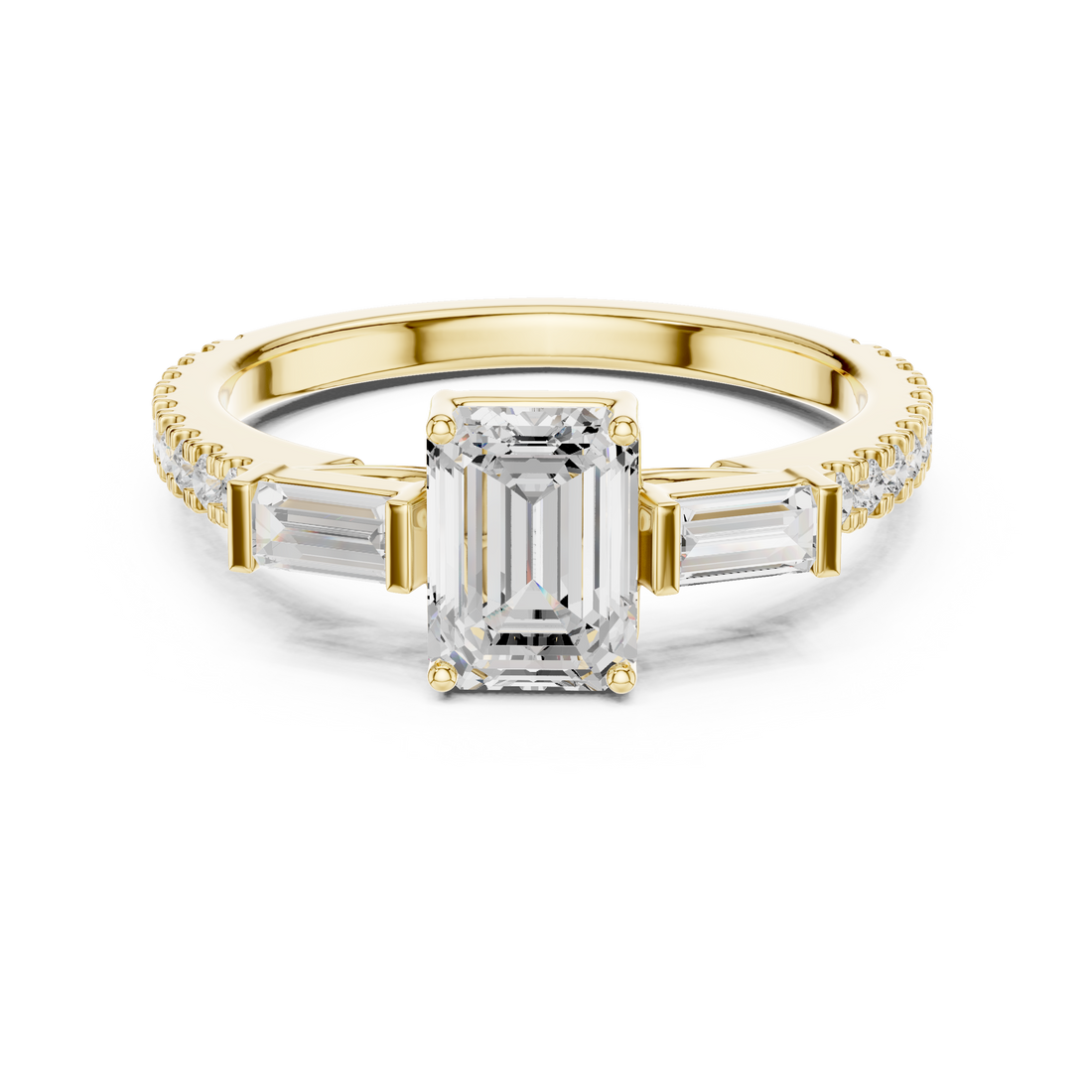 Classic men's signet ring featuring engraved crest design.