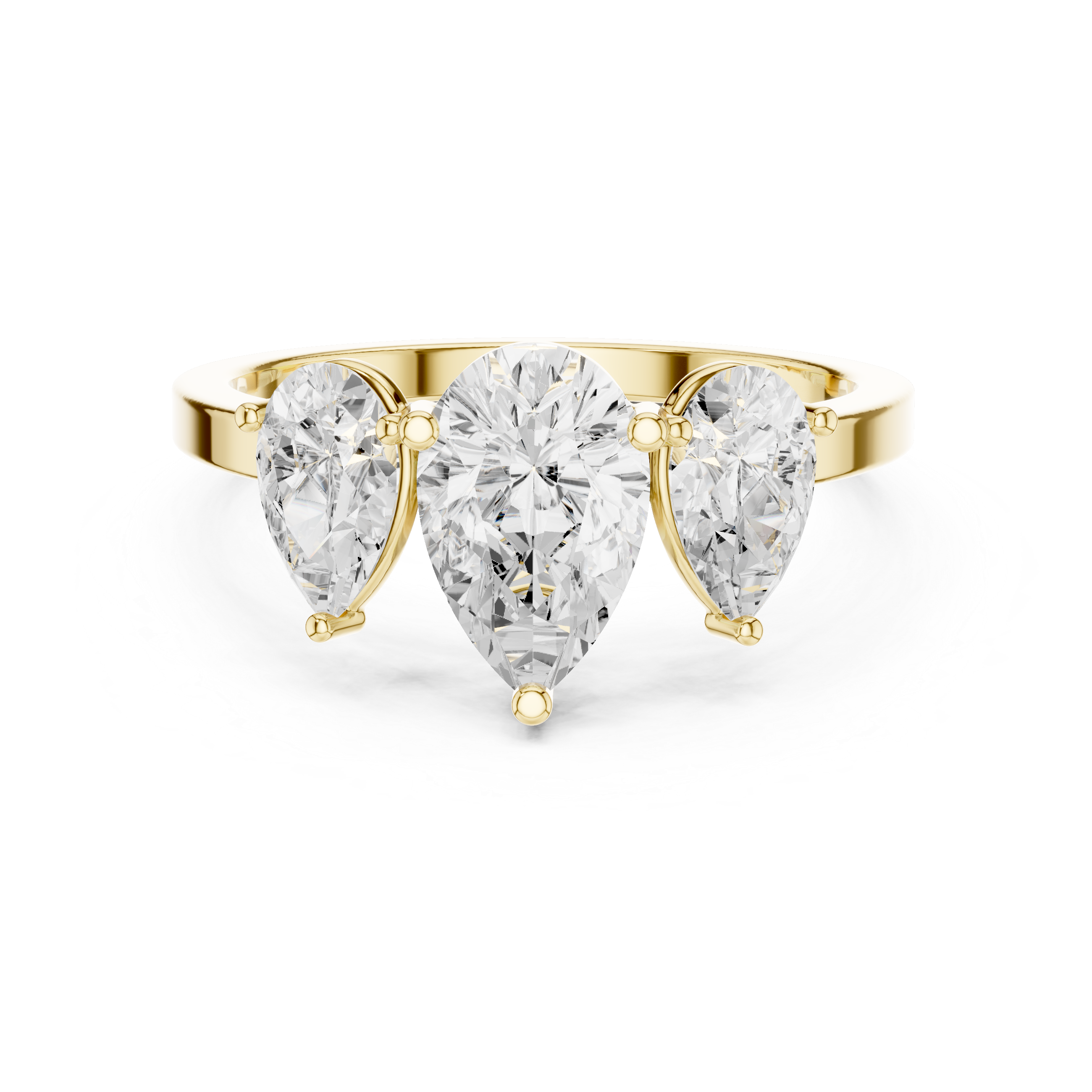 Modern open ring featuring adjustable dual-end design.