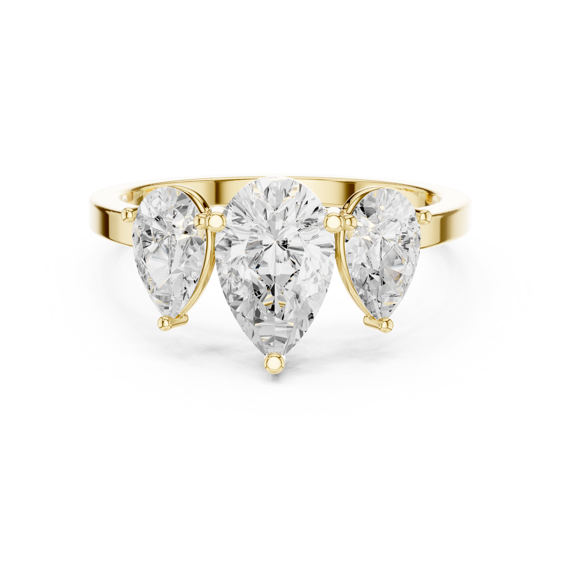 Modern open ring featuring adjustable dual-end design.