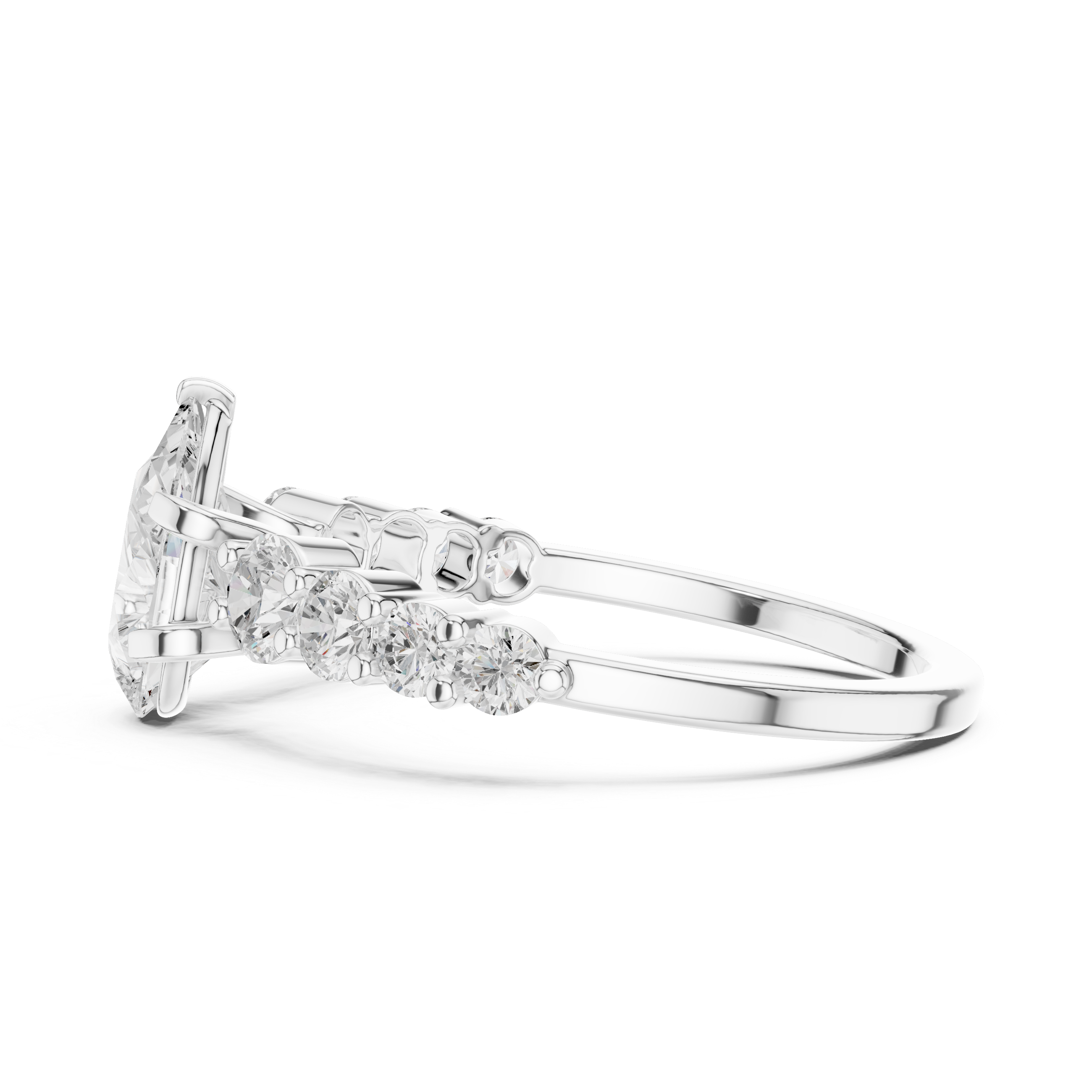 Stylish Y-shaped necklace featuring dangling central element.