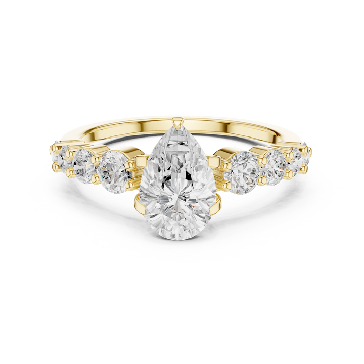 Elegant tennis bracelet featuring uniform diamond pattern.