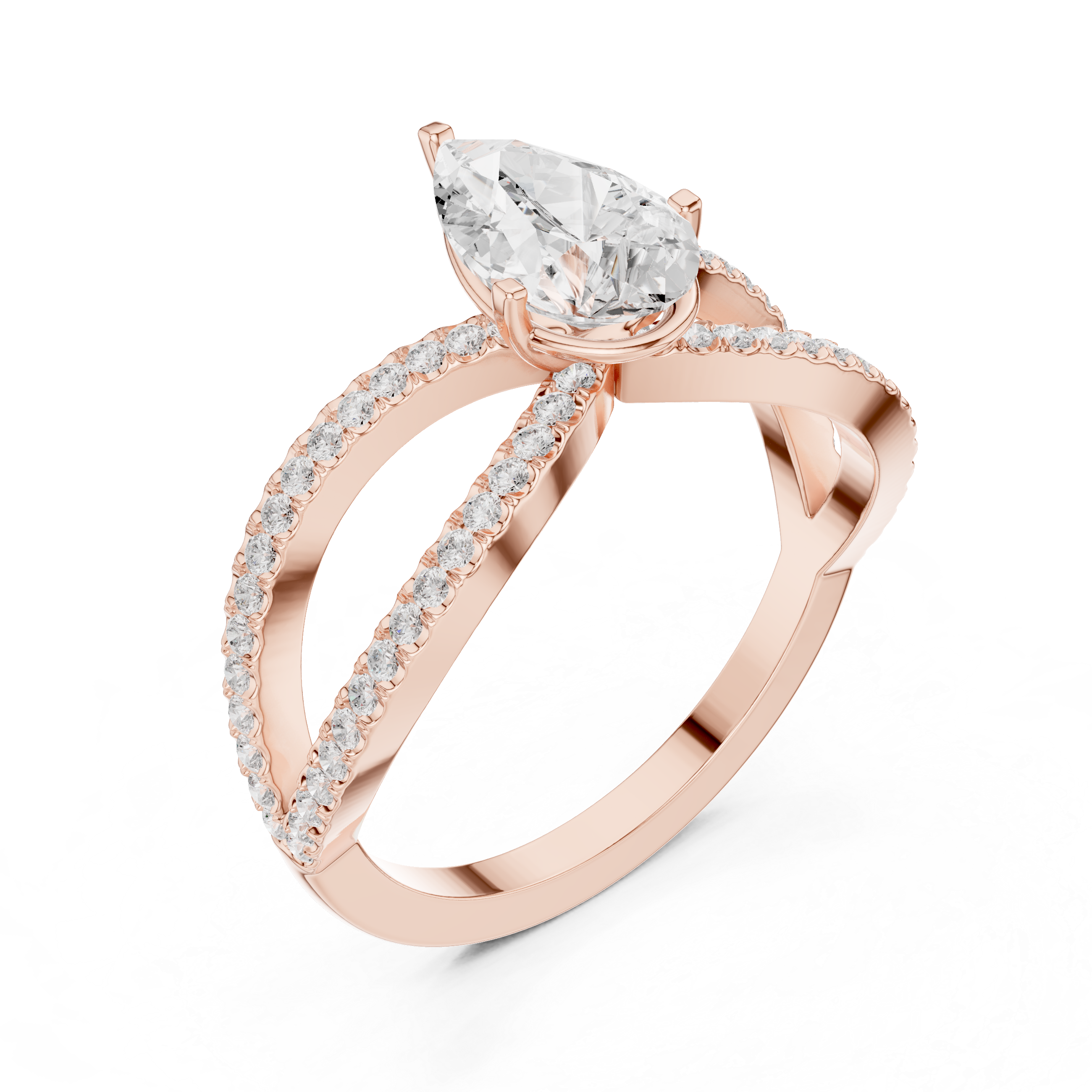 Elegant stackable ring set featuring multiple slim bands.