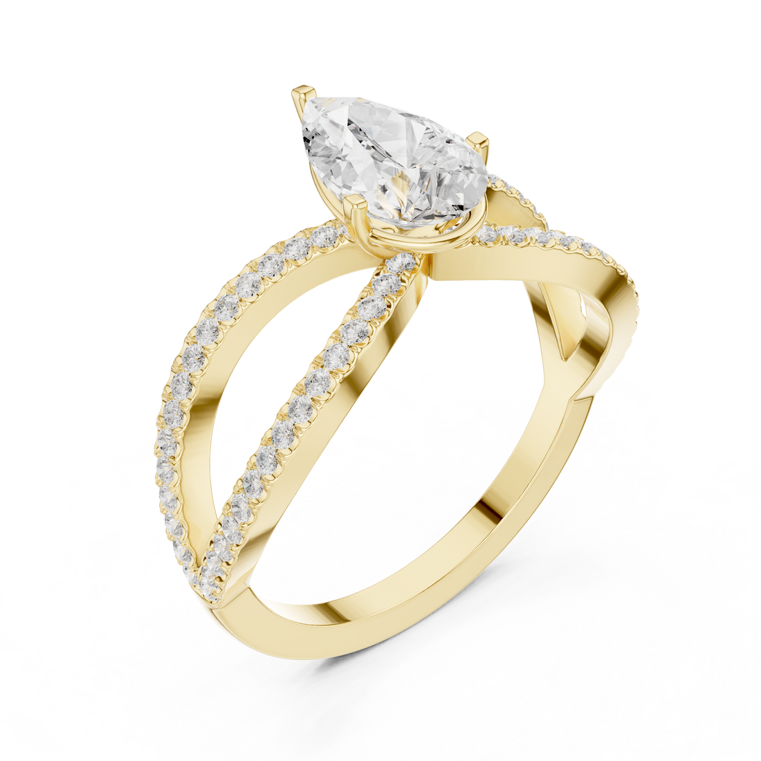 Luxury celebration ring featuring decorative gemstone centerpiece.