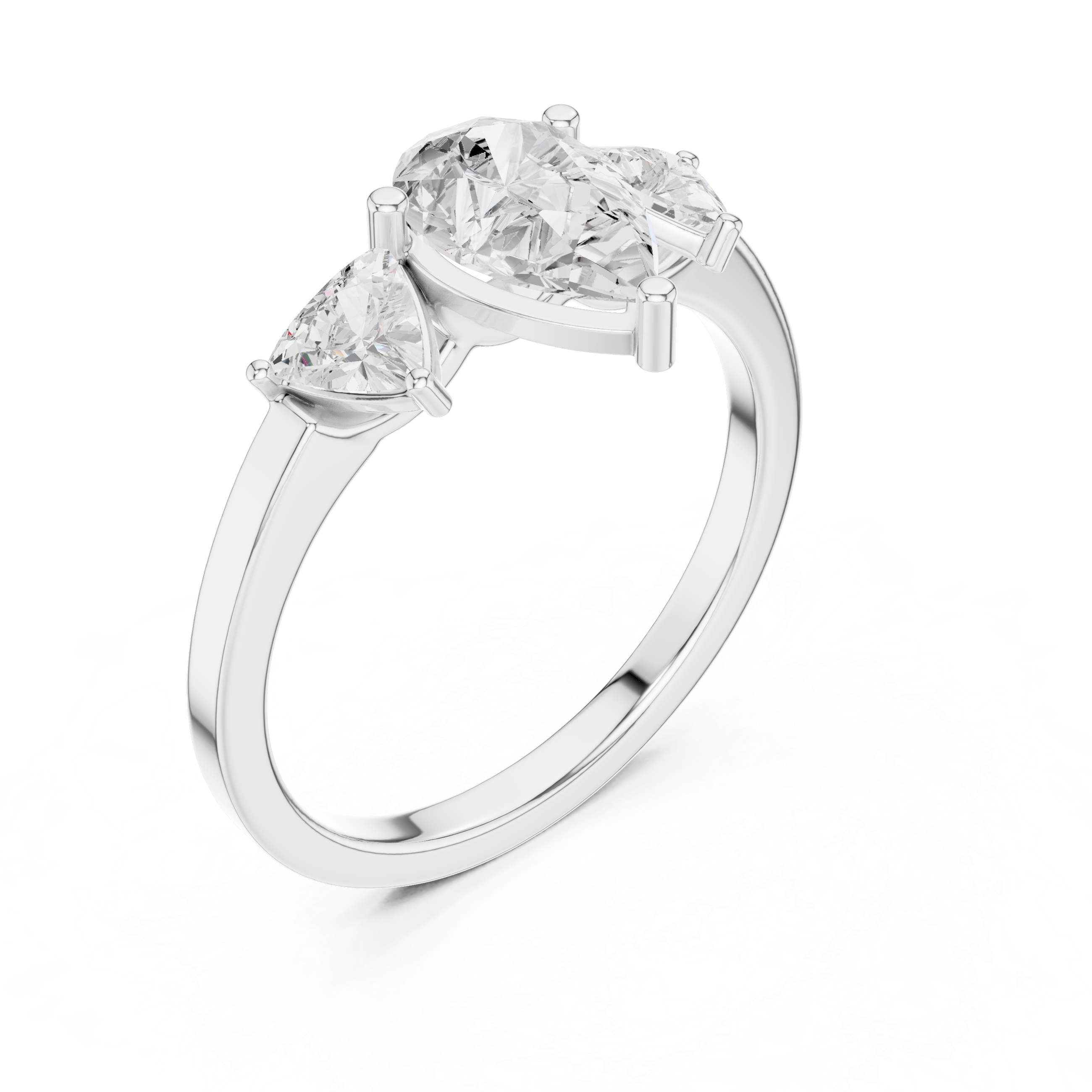 Luxury cluster diamond ring featuring multiple small stones forming dazzling centerpiece.