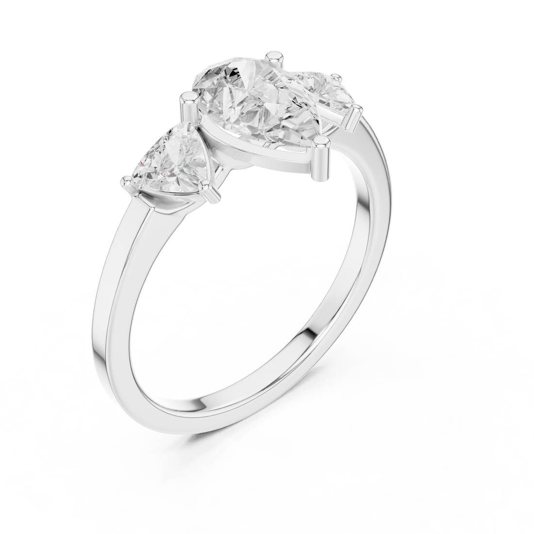 Luxury cluster diamond ring featuring multiple small stones forming dazzling centerpiece.