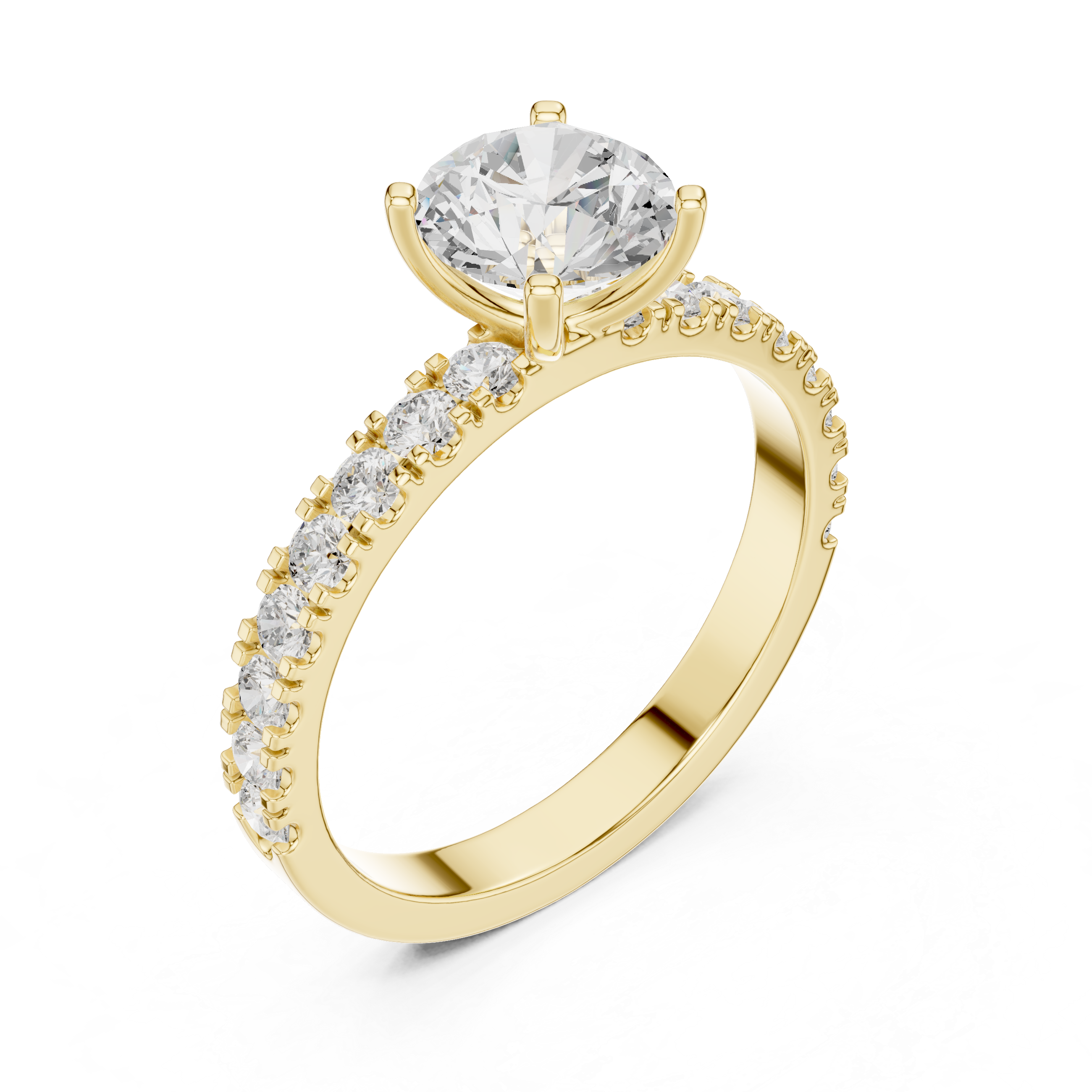 Luxury diamond nose ring with intricate detailing and sparkle.