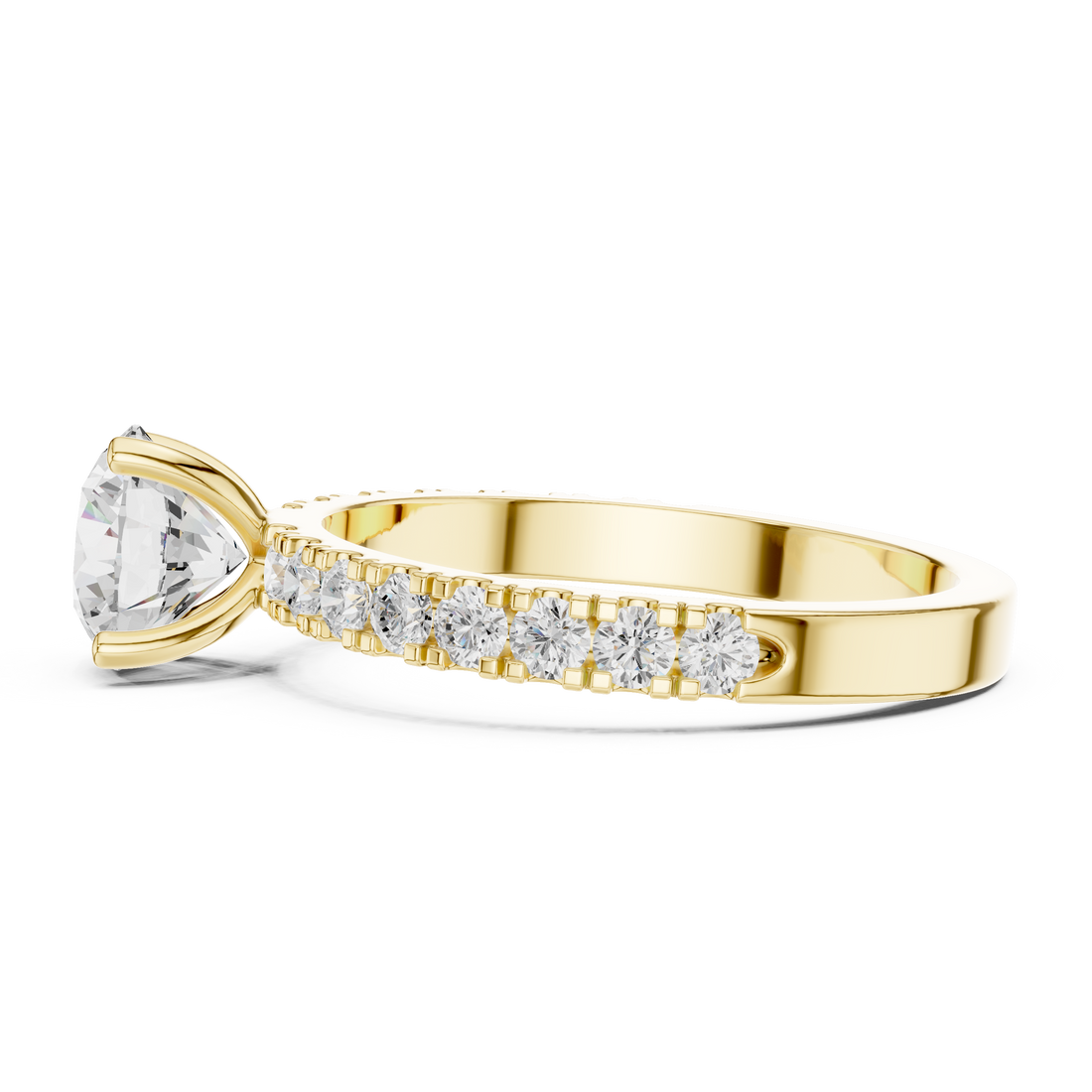 Minimalist gold anklet featuring sleek thin chain structure.