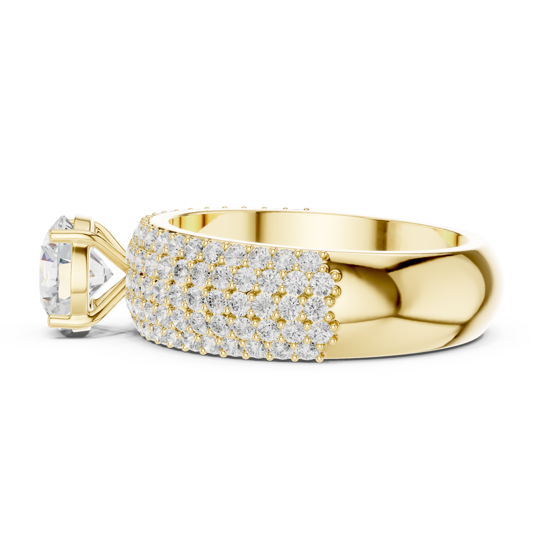 Stylish men's wedding band featuring brushed metal finish and masculine style.