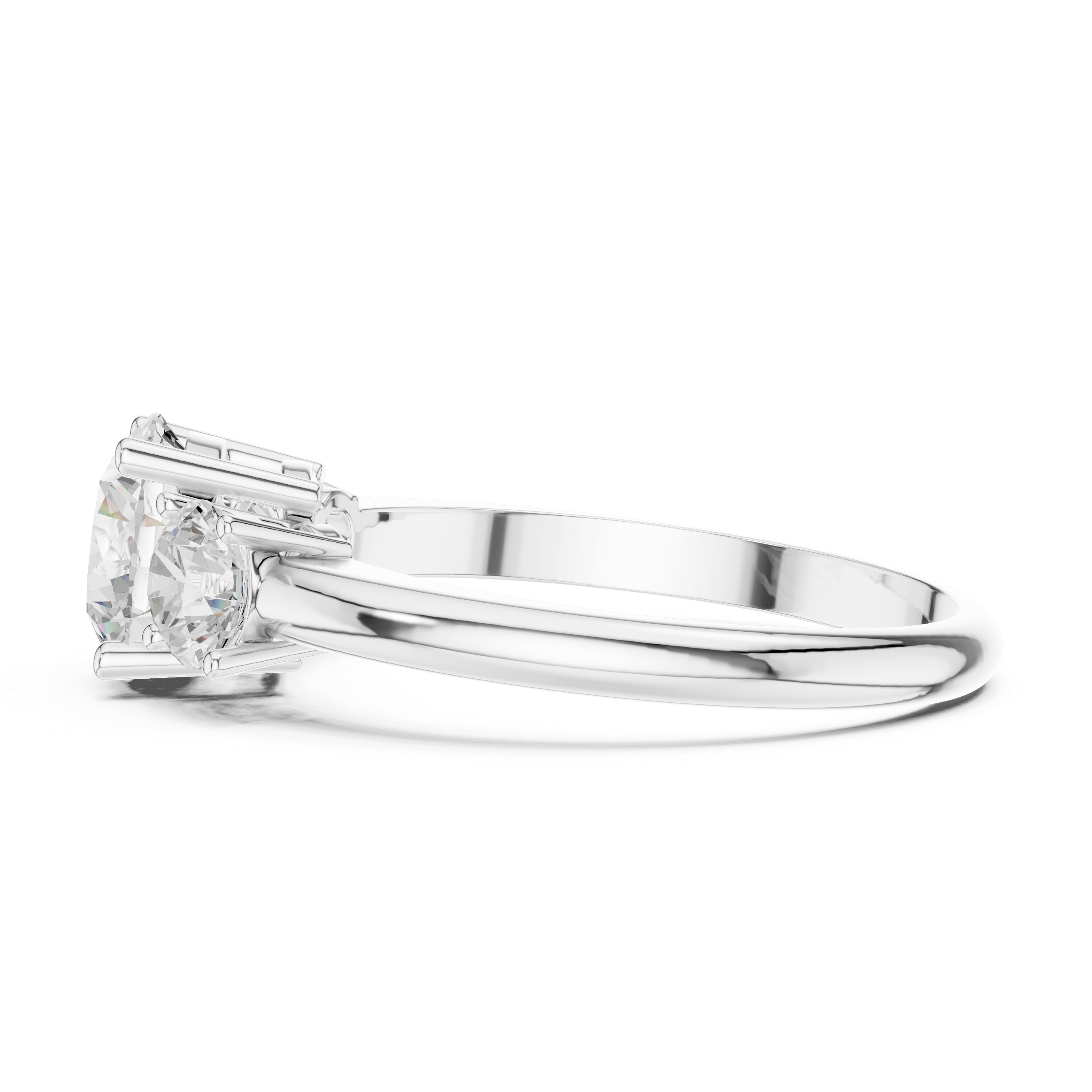Elegant gemstone cocktail ring featuring oversized colorful stone centerpiece.