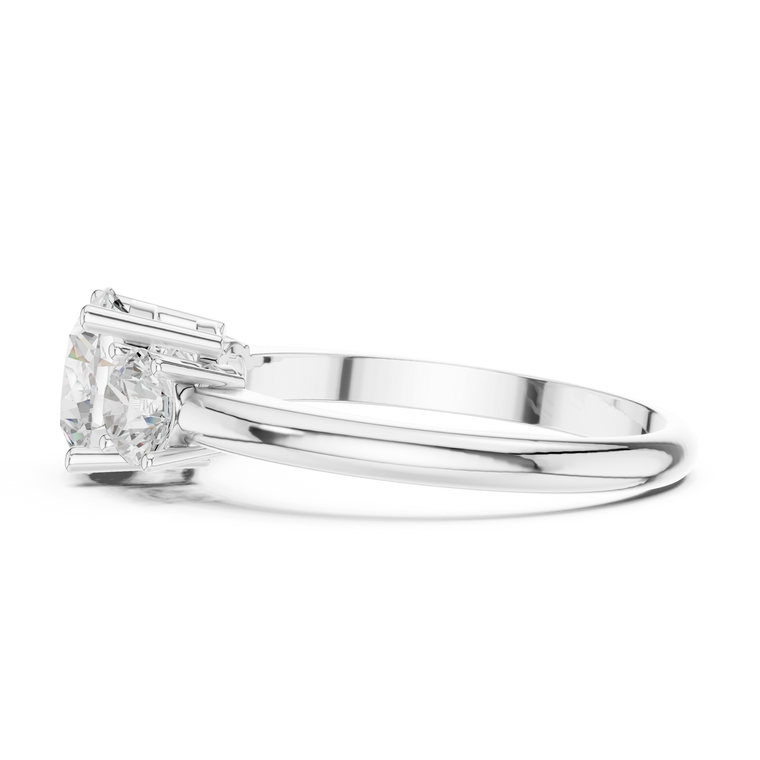 Elegant gemstone cocktail ring featuring oversized colorful stone centerpiece.