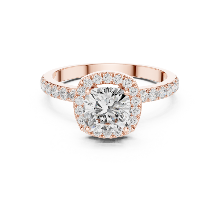 Luxury designer ring featuring artistic sculptural appearance.