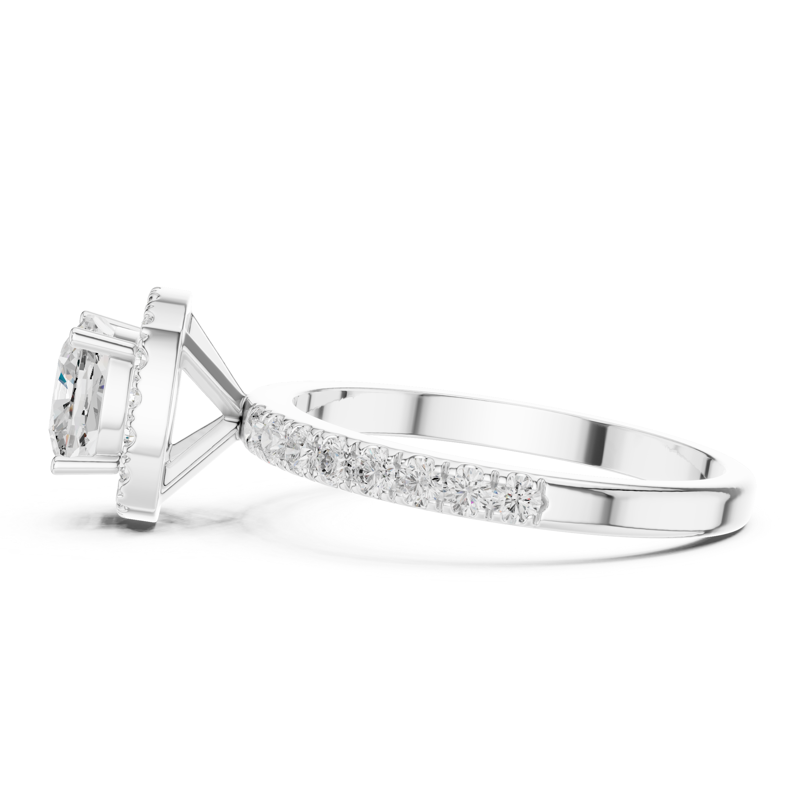 Stylish Y-shaped necklace featuring dangling central element.