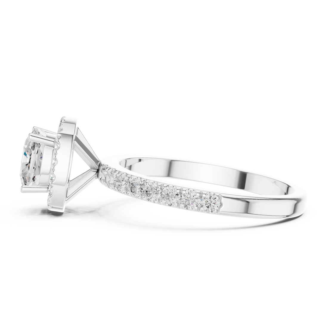 Stylish Y-shaped necklace featuring dangling central element.