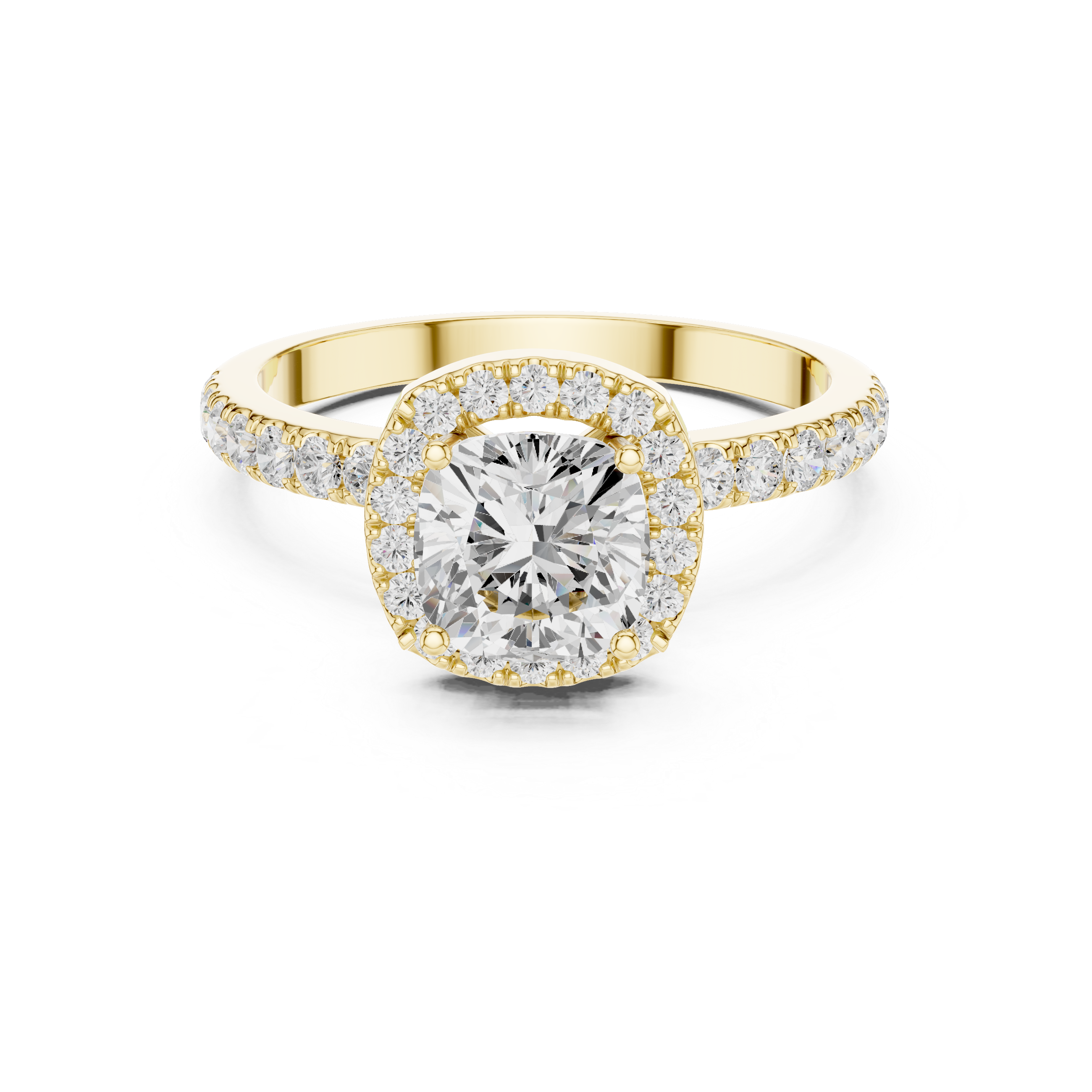 Elegant tennis bracelet featuring uniform diamond pattern.