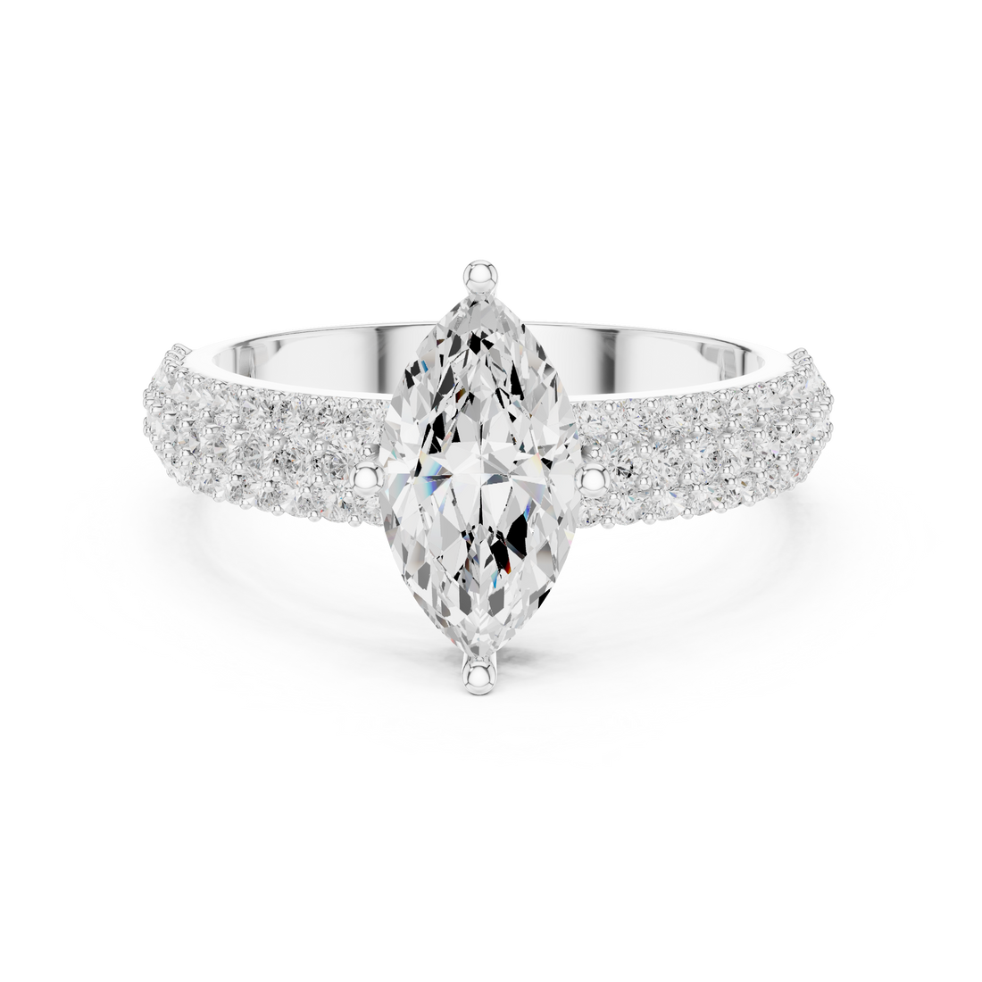Stylish knot design ring symbolizing love and unity with polished finish.