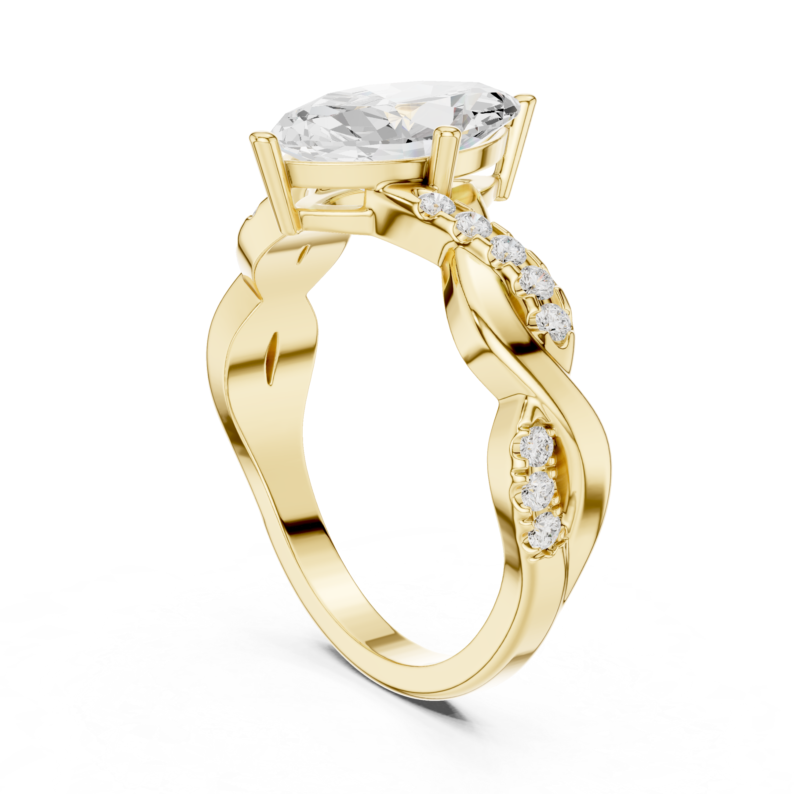 Luxury diamond jacket earrings designed to surround central stud stones.