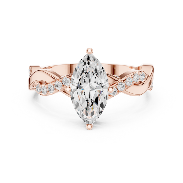 Modern triangle stud earrings with geometric design and contemporary appearance.