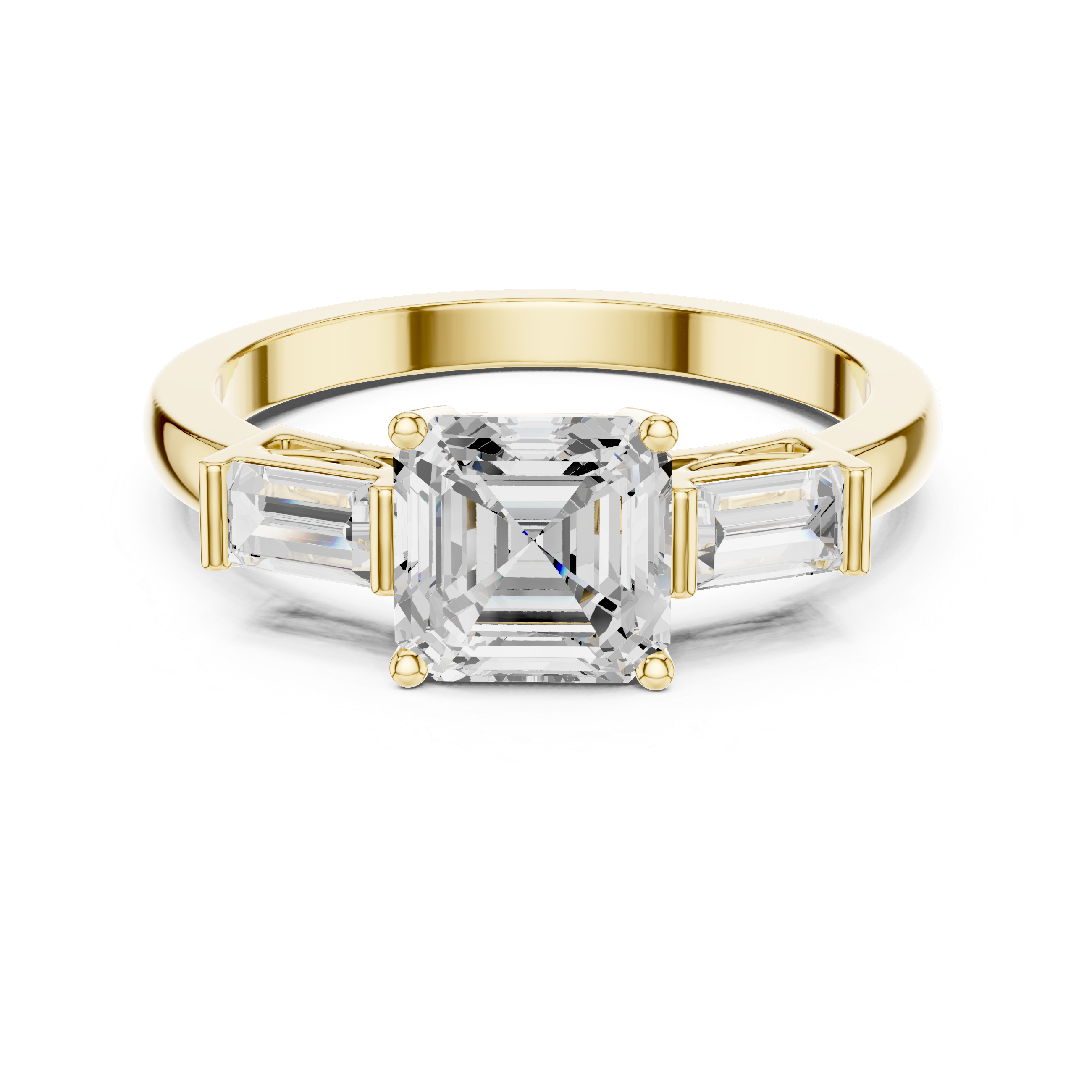 Modern open ring featuring adjustable dual-end design.