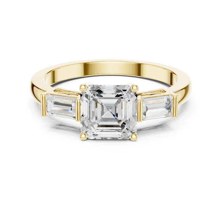 Modern open ring featuring adjustable dual-end design.