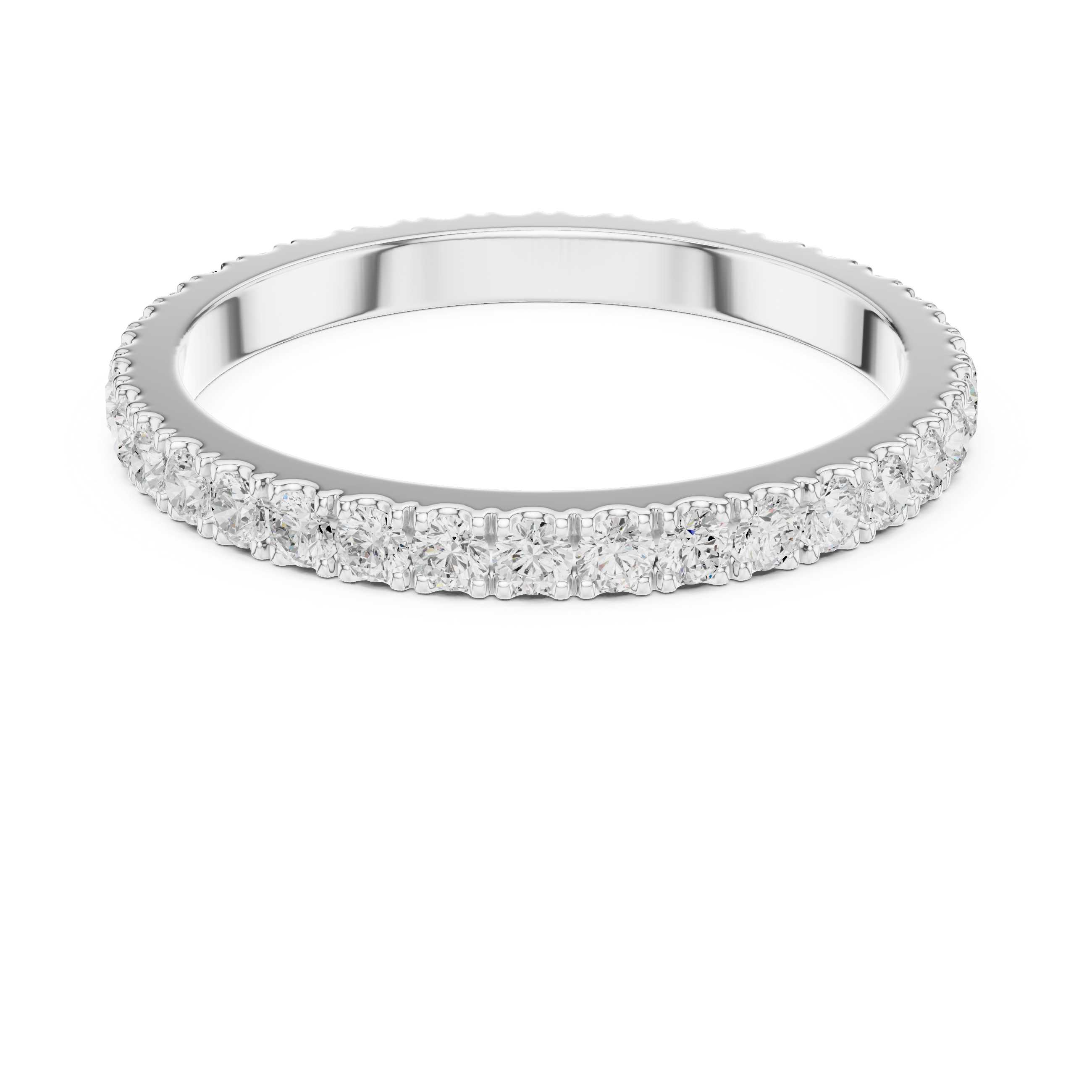 Modern open cuff bracelet with sleek minimal structure.