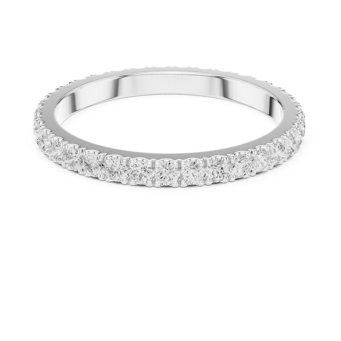 Modern open cuff bracelet with sleek minimal structure.