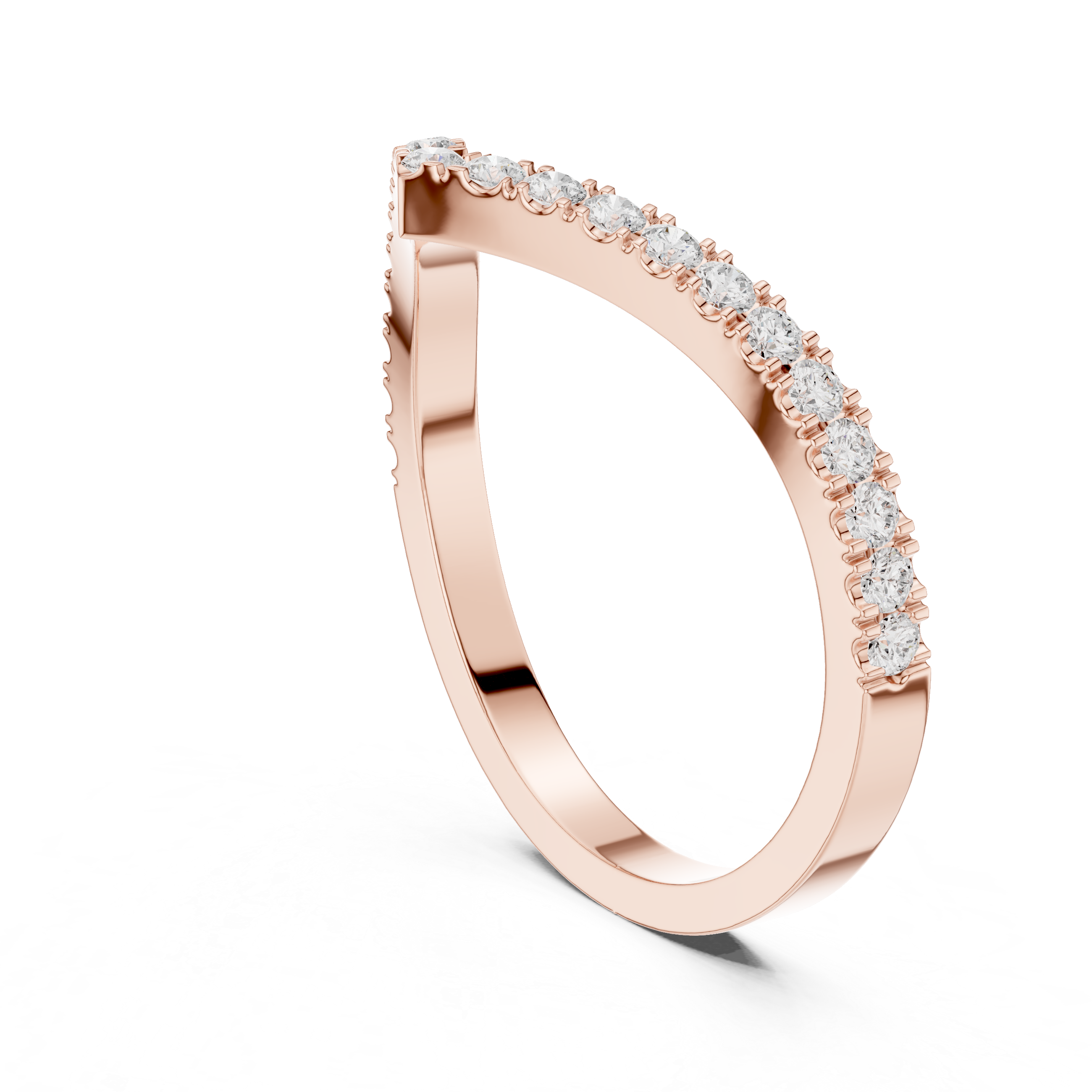 Classic gold collar necklace featuring structured wide metal band.