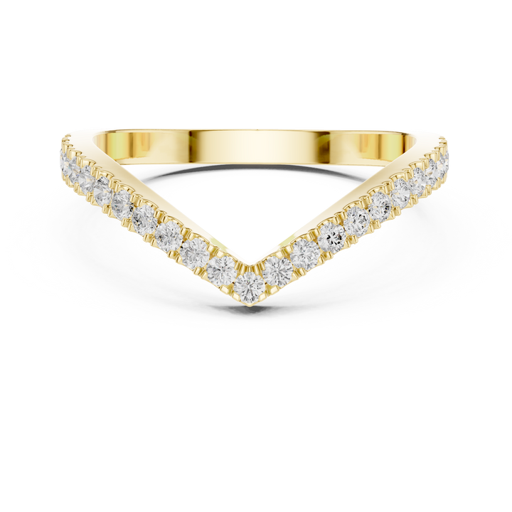 Luxury diamond anklet featuring sparkling stones in continuous row.