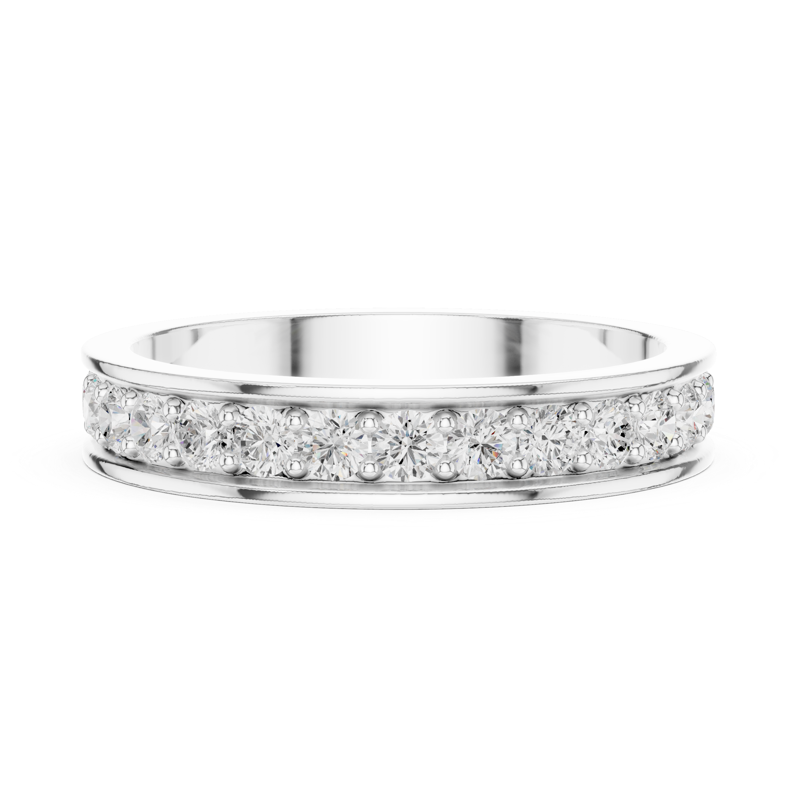 Luxury diamond brooch featuring intricate symmetrical pattern.