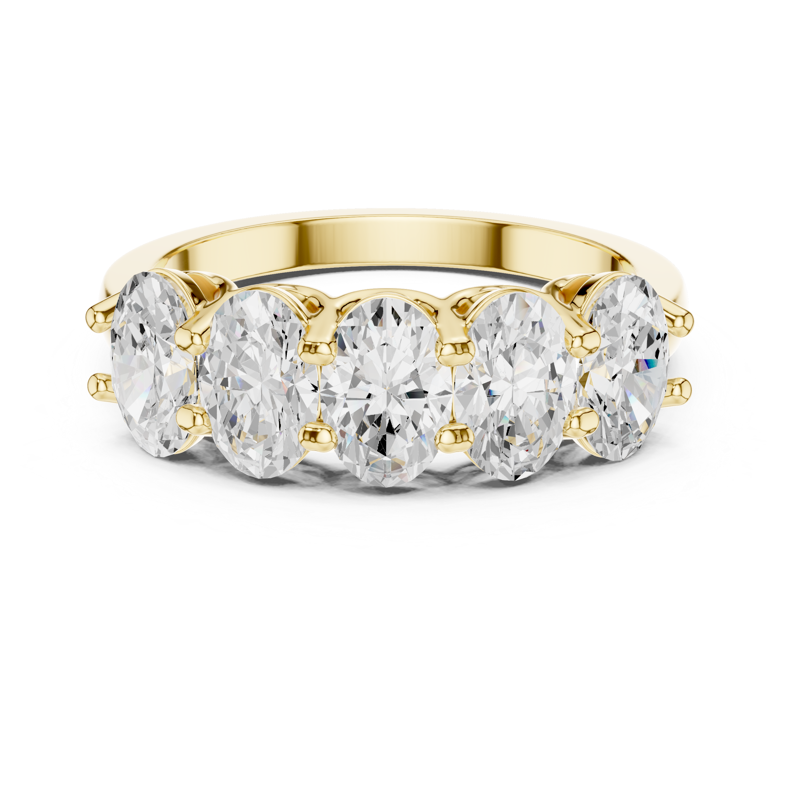 Luxury diamond stud earrings featuring brilliant-cut stones.