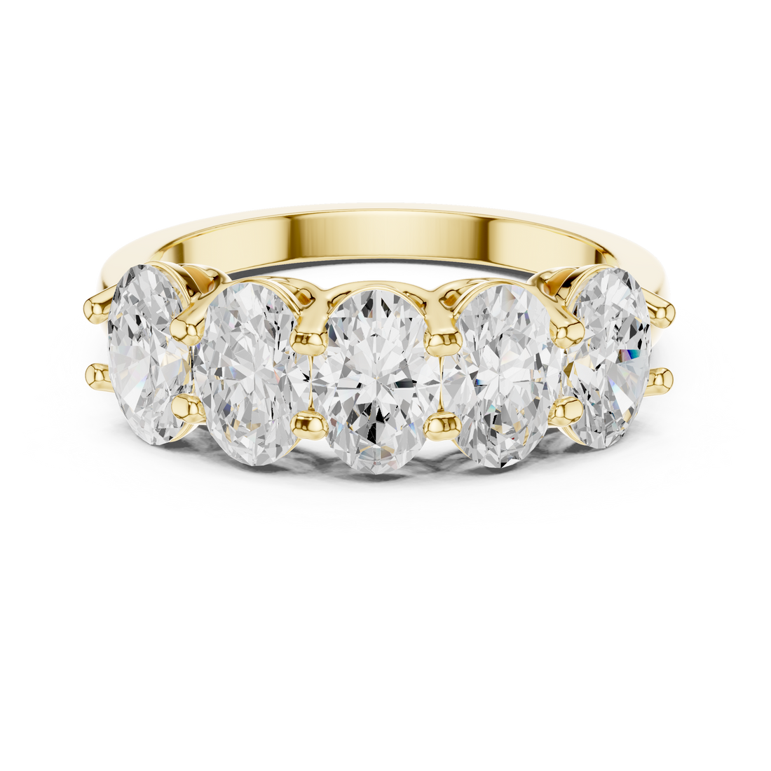 Luxury diamond stud earrings featuring brilliant-cut stones.