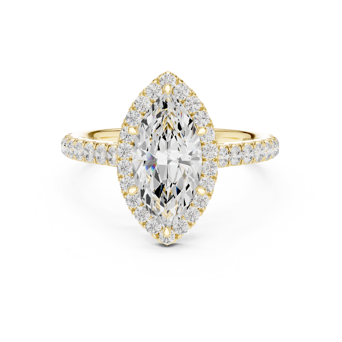 Elegant  accent diamond design