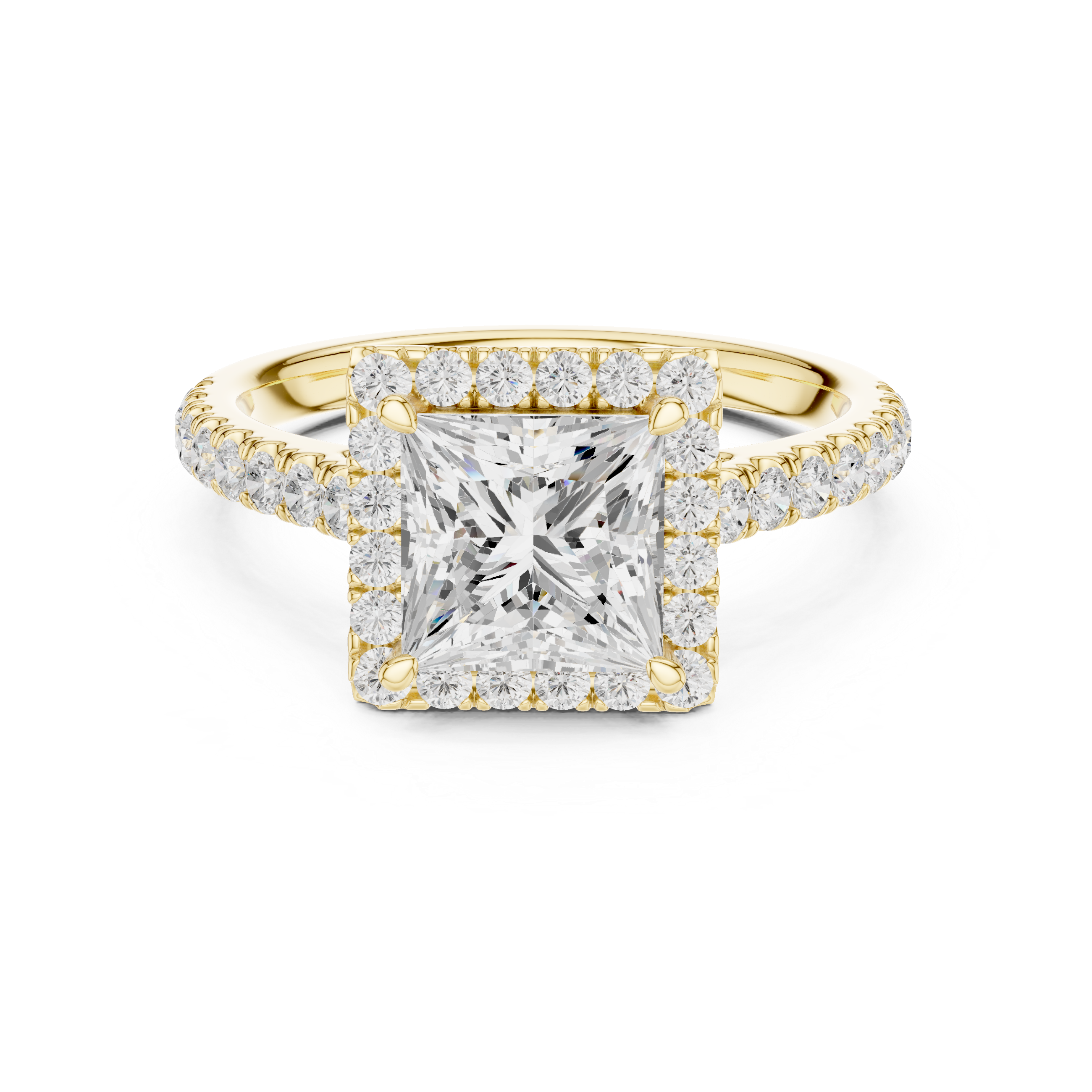 Elegant  accent diamond design
