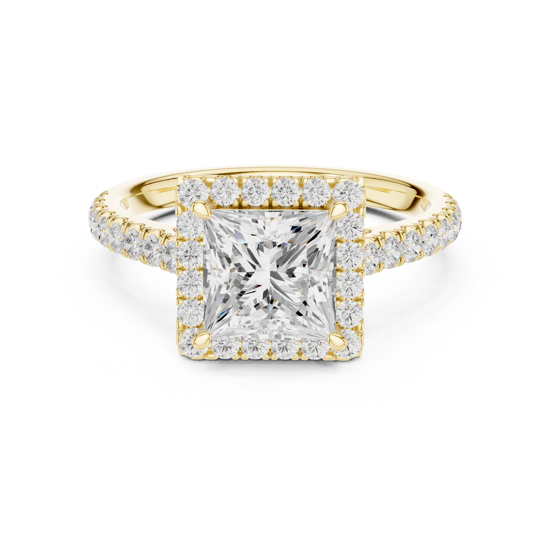 Elegant  accent diamond design