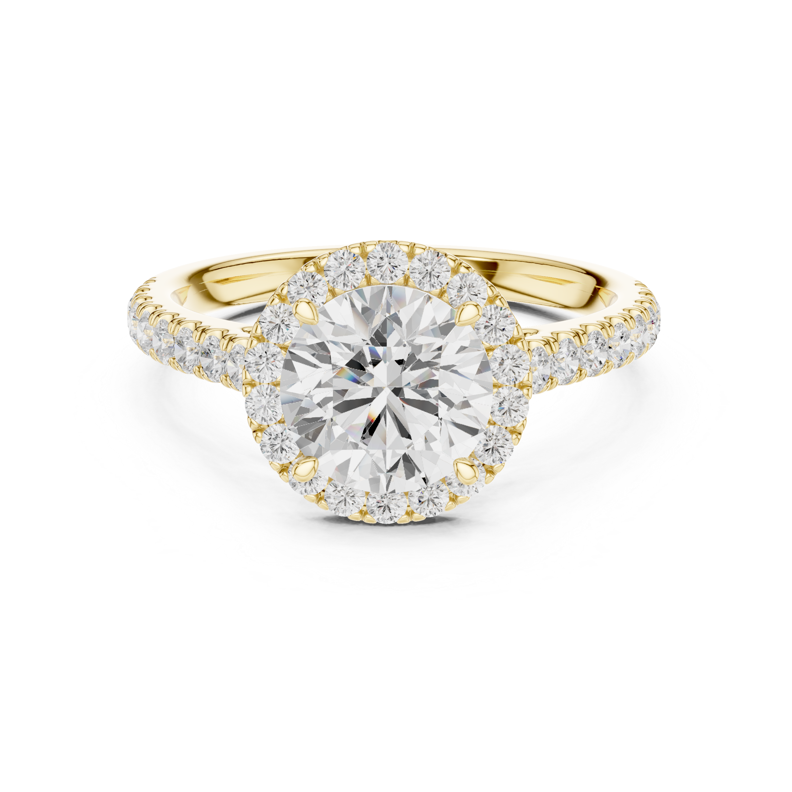 Elegant  accent diamond design