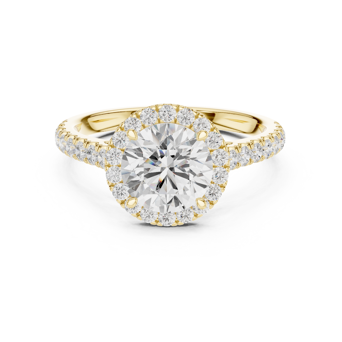 Elegant  accent diamond design