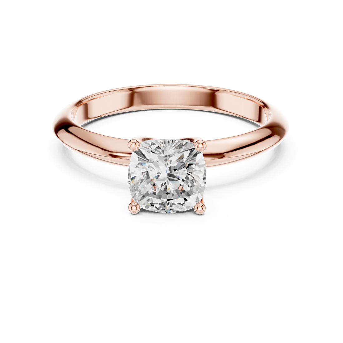 Diamond halo earrings with bright sparkle.